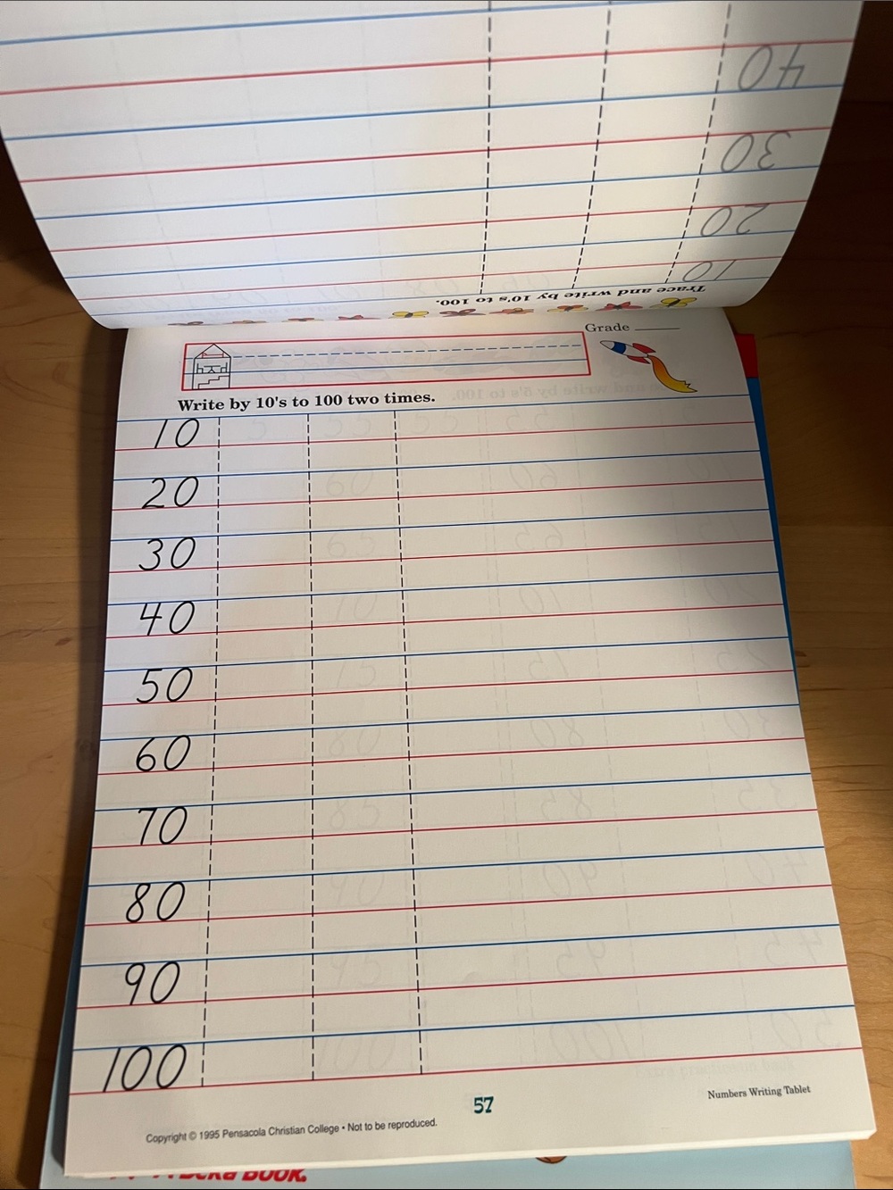 Numbers Writing Tablets K - Picture 3 of 10